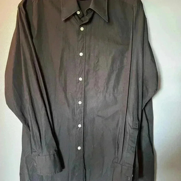 Men's Geoffrey Beane 100% Cotton Size L Button Down Classic Dress Shirt - Picture 2 of 4